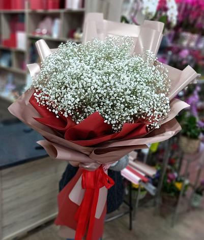 Букет цветов из: Гипсофила в Советской Гавани