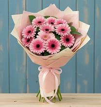 Букет цветов из:  Герберы в Советской Гавани